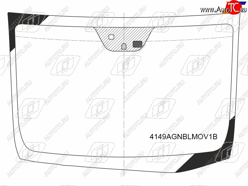 6 949 р. Стекло лобовое (Датчик дождя Место под датчик запотевания) FUYAO  Hyundai Avante - Elantra  MD  с доставкой в г. Нижний Новгород