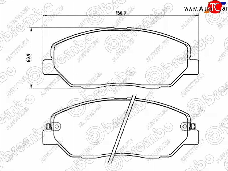 4 299 р. Колодки тормозные передние FL-FR SAT Hyundai Santa Fe TM дорестайлинг (2018-2021)  с доставкой в г. Нижний Новгород