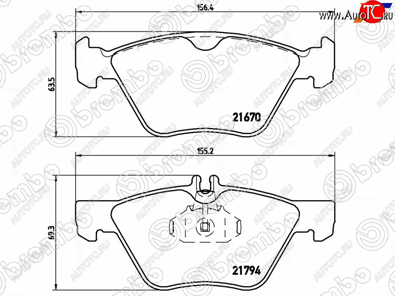 3 299 р. Колодки тормозные перед FR-FL SAT Mercedes-Benz E-Class W210 дорестайлинг седан (1996-1999)  с доставкой в г. Нижний Новгород