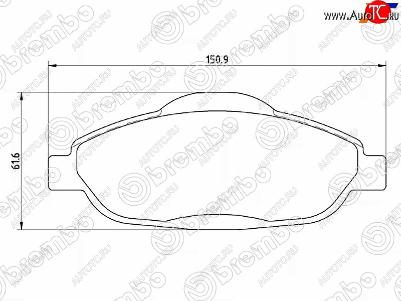 4 699 р. Колодки тормозные перед FL-FR SAT Peugeot 3008 рестайлинг (2013-2017)  с доставкой в г. Нижний Новгород