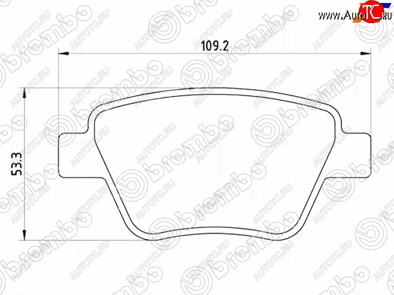 3 399 р. Колодки тормозные LH-RH SAT  Volkswagen Caddy 2K рестайлинг (2015-2020)  с доставкой в г. Нижний Новгород