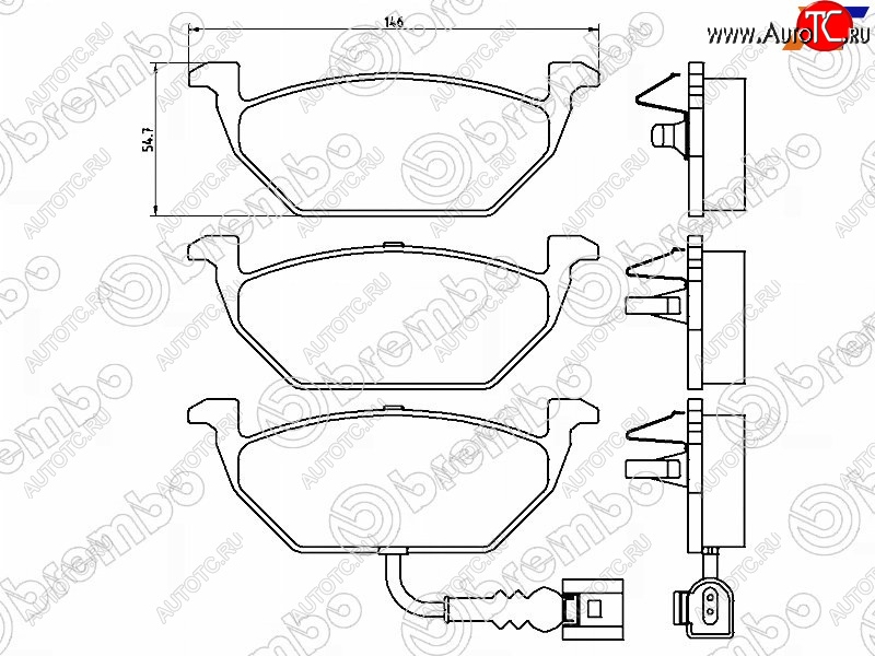 3 169 р. Колодки тормозные FR SAT   Audi A1 ( 8X1 хэтчбэк 3 дв.,  8XA хэтчбэк 5 дв.,  GB хэтчбэк 5 дв.) (2010-2025), Skoda Fabia ( Mk2,  Mk3) (2007-2018), Volkswagen Polo  5 (2009-2020)  с доставкой в г. Нижний Новгород