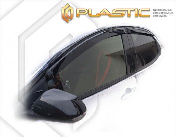 Дефлектора окон CA-Plastic Toyota (Тойота) Yaris (Ярис)  XP210 (2020-2025) XP210 хэтчбэк 5 дв. дорестайлинг ()