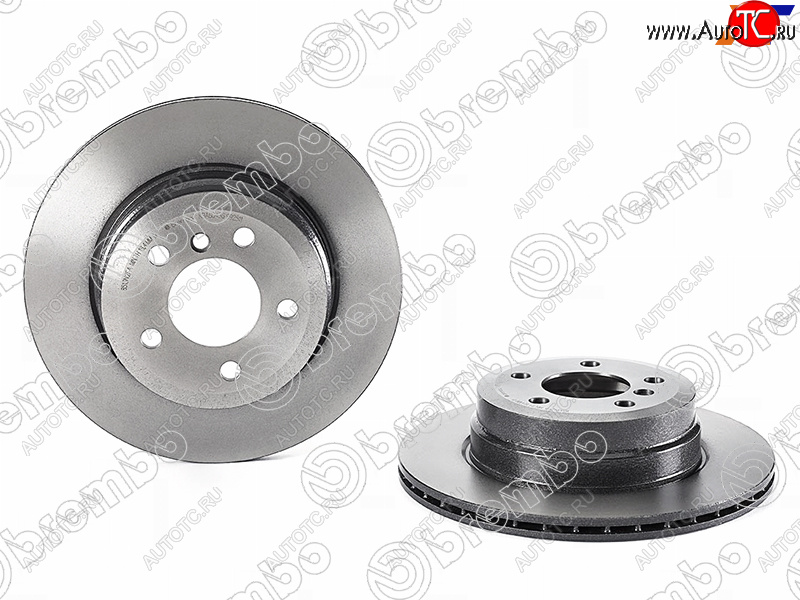 7 449 р. Диск тормозной задний Ø290mm BREMBO   BMW X5 ( E70,  F15) - X6 ( E71,  F16)  с доставкой в г. Нижний Новгород