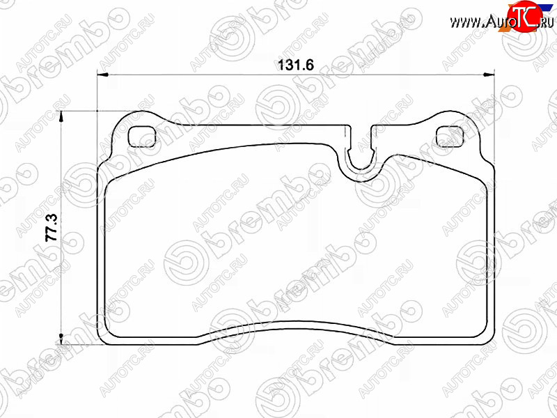 5 249 р. Колодки тормозные передние FL-FR SAT  Land Rover Range Rover Sport  1 L320 (2005-2009) дорестайлинг  с доставкой в г. Нижний Новгород