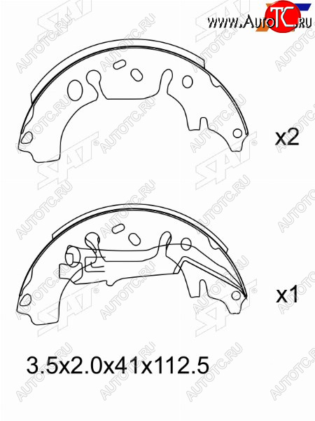 1 779 р. Колодки тормозные зад барабанные RR SAT  Opel Corsa  D (2006-2014)   дорестайлинг, хэтчбэк 5 дв., дорестайлинг, хэтчбэк 3 дв., 1-ый рестайлинг, хэтчбэк 3 дв., 1-ый рестайлинг, хэтчбэк 5 дв.,  2-ой рестайлинг, хэтчбэк 5 дв., 2-ой рестайлинг, хэтчбэк 3 дв.  с доставкой в г. Нижний Новгород