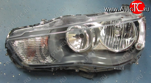 8 599 р. Левая фара BODYPARTS Mitsubishi Outlander XL (CW)  рестайлинг (2010-2013)  с доставкой в г. Нижний Новгород