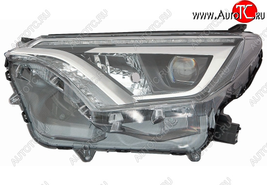 42 799 р. Левая фара (с электрокорректором, диодная) BodyParts Toyota RAV4 XA40 5 дв. рестайлинг (2015-2019)  с доставкой в г. Нижний Новгород