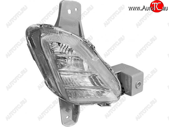 0 р. Правая противотуманная фара (ДХО) CHINA Hyundai Sonata LF рестайлинг (2017-2019)  с доставкой в г. Нижний Новгород