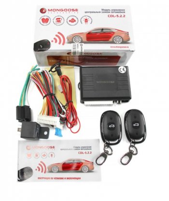 1 829 р. Модуль управления центральным замком Mongoose CDL-5.2.2 Chevrolet Aveo T300 седан (2011-2015)  с доставкой в г. Нижний Новгород. Увеличить фотографию 1