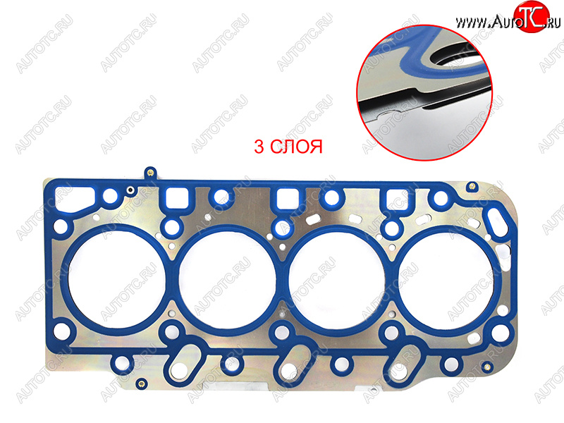 3 099 р. Прокладка ГБЦ V-2.5 D4CB (T-1.0) металл DYG  Hyundai Starex/Grand Starex/H1  TQ (2007-2022) дорестайлинг, рестайлинг, 2-ой рестайлинг  с доставкой в г. Нижний Новгород