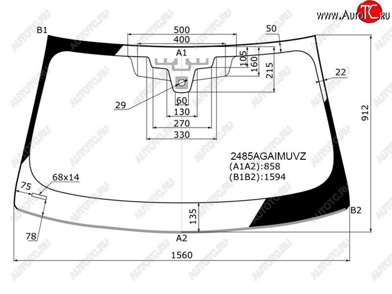 32 499 р. Стекло лобовое (Датчик дождя Проекция Молдинг) FUYAO  BMW 5 серия  G30 (2016-2020) дорестайлинг, седан  с доставкой в г. Нижний Новгород