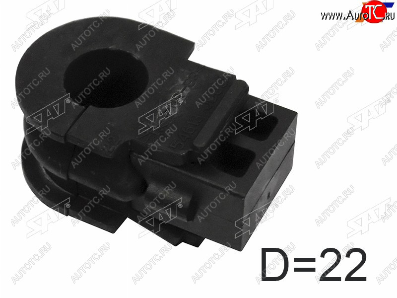 479 р. Втулка стабилизатора переднего D=22 FL-FR SAT Nissan Qashqai +2 1 J10 рестайлинг (2010-2014)  с доставкой в г. Нижний Новгород