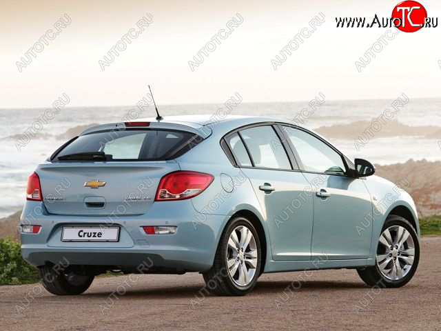 5 649 р. Задние ремонтные арки (комплект) AUTOFERRUM  Chevrolet Cruze ( HR51S,HR81S,  J305) (2001-2015) хэтчбек (Япония), хэтчбек дорестайлинг, хэтчбек рестайлинг (Оцинкованная сталь 0,8 мм.)  с доставкой в г. Нижний Новгород