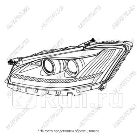 9 349 р. Правая фара (корректор, линзован) BodyParts  Skoda Octavia  A5 (2008-2013) лифтбэк рестайлинг  с доставкой в г. Нижний Новгород