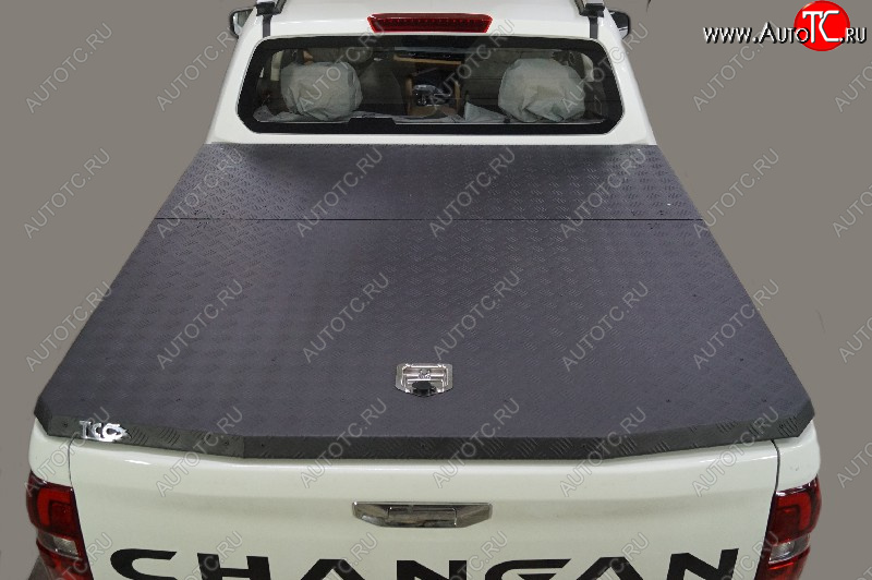 106 999 р. Крышка кузова ТСС Тюнинг  Changan Hunter Plus (2022-2025) пикап (алюминий Black)  с доставкой в г. Нижний Новгород