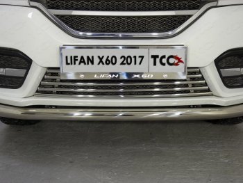 Рамка гос. номера ТСС Тюнинг Lifan (Лифан) X60 (Х60) (2016-2025) 2-ой рестайлинг ()