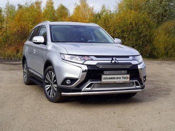 Рамка гос. номера ТСС Тюнинг Mitsubishi (Митсубиси) Outlander (Аутлэндэр)  GF (2018-2022) GF 3-ий рестайлинг ()