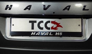 Рамка гос. номера ТСС Тюнинг Haval (Хавал) H5 (Н5) (2020-2023) рестайлинг ()