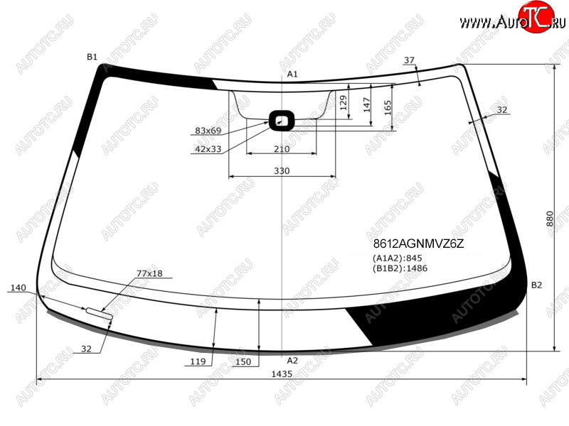 6 999 р. Стекло лобовое (Датчик дождя Молдинг для Российского рынка) FUYAO  Volkswagen Jetta  A6 (2011-2018) седан дорестайлинг, седан рестайлинг  с доставкой в г. Нижний Новгород