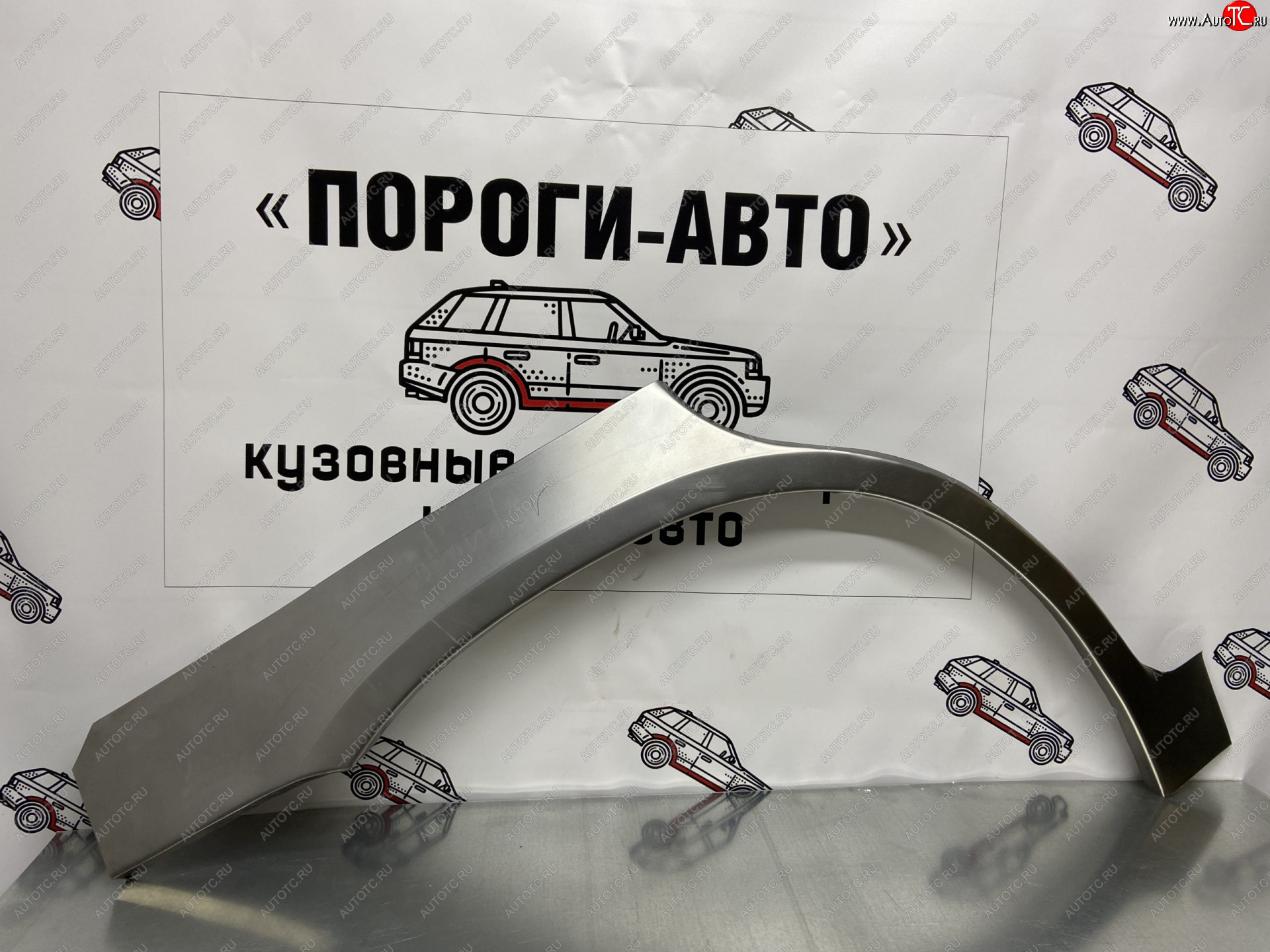 4 299 р. Комплект ремонтных внешних арок Пороги-Авто Toyota Highlander XU20 дорестайлинг (2000-2003) (Холоднокатаная сталь 0,8 мм)  с доставкой в г. Нижний Новгород