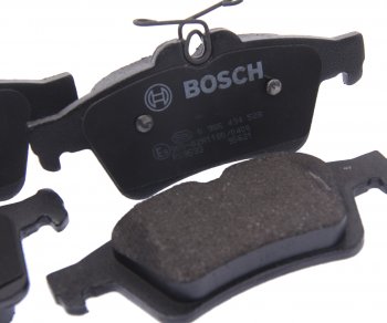 2 679 р. Колодки тормозные задние (4шт.) BOSCH Ford Focus 2  седан дорестайлинг (2004-2008)  с доставкой в г. Нижний Новгород. Увеличить фотографию 2