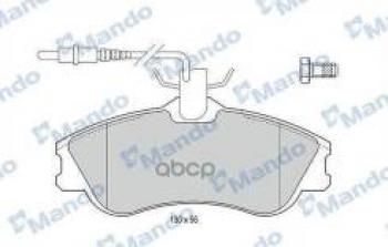 Колодки тормозные передние (4шт.) MANDO Peugeot Partner B9 1-ый рестайлинг (2012-2015)