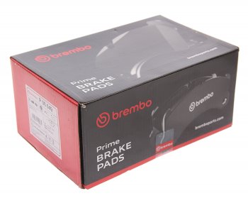 7 949 р. Колодки тормозные передние (4шт.) BREMBO BMW X5 E70 дорестайлинг (2006-2010)  с доставкой в г. Нижний Новгород. Увеличить фотографию 2