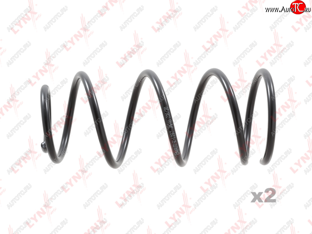 2 399 р. Пружина передней подвески LYNX Ford Focus 2 хэтчбэк 3 дв. рестайлинг (2007-2011)  с доставкой в г. Нижний Новгород