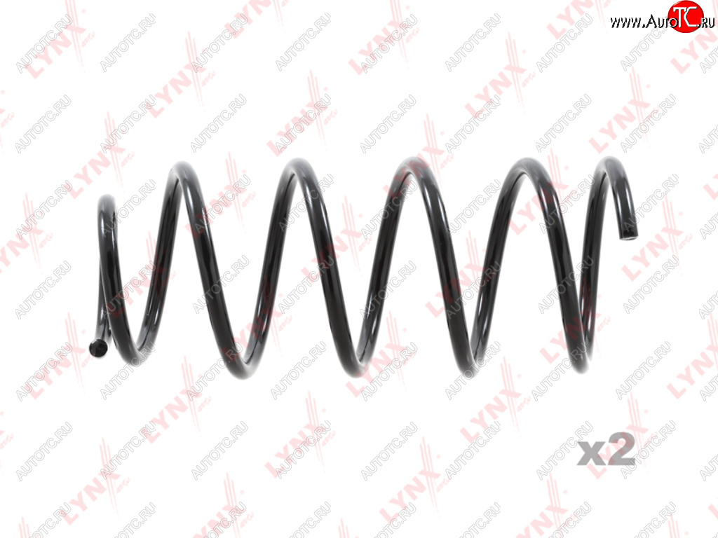 2 799 р. Пружина передней подвески LYNX Nissan Almera Classic седан B10 (2006-2013)  с доставкой в г. Нижний Новгород