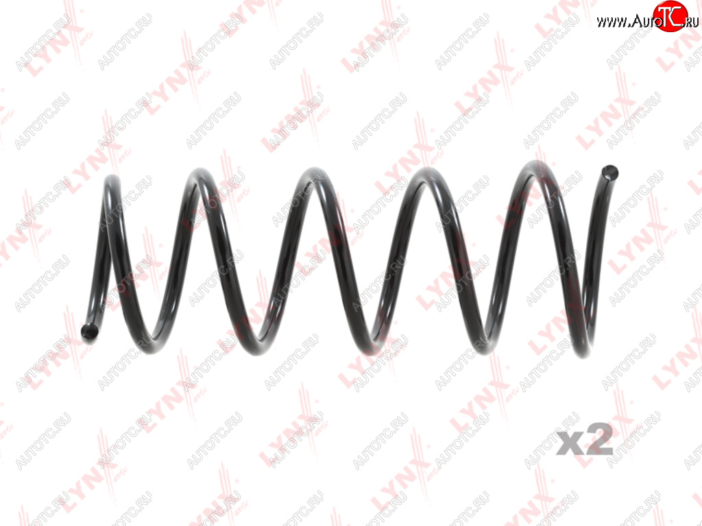 3 199 р. Пружина передней подвески LYNX Renault Duster HS дорестайлинг (2010-2015)  с доставкой в г. Нижний Новгород