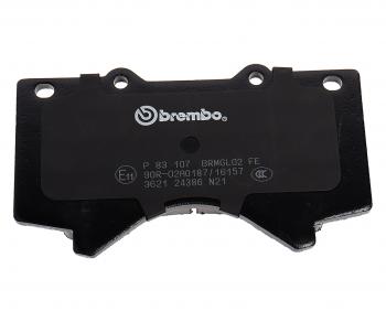 5 999 р. Колодки тормозные передние (4шт.) BREMBO Toyota Land Cruiser 200 1-ый рестайлинг (2012-2015)  с доставкой в г. Нижний Новгород. Увеличить фотографию 3