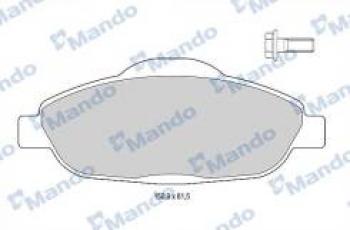 1 799 р. Колодки тормозные передние (4шт.) MANDO Peugeot 308 T9 универсал рестайлинг (2017-2022)  с доставкой в г. Нижний Новгород. Увеличить фотографию 1