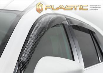 2 199 р. Дефлектора окон CA-Plastic  Chery Tiggo 8 PRO (2021-2025) (серия Comfort серебро, Без хром молдинга )  с доставкой в г. Нижний Новгород. Увеличить фотографию 2