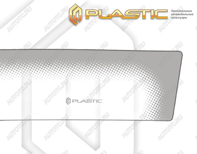 2 299 р. Дефлектора окон (р. РФ) CA-Plastic  Jetta VS7 (2019-2024) (серия Comfort серебро)  с доставкой в г. Нижний Новгород