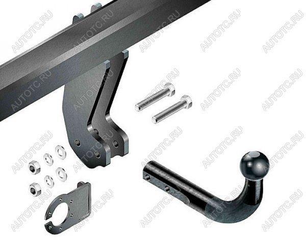 22 699 р. Фаркоп (подходит для (D40) tubular bumper) Auto-Hak Nissan Navara 2 D40 дорестайлинг (2004-2010) (стальной, шар A (F20))  с доставкой в г. Нижний Новгород