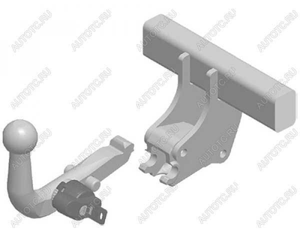 24 999 р.  Фаркоп (быстросъемное крепление шара) Galia  BMW 2 серия  F45 - X1  F48 (оцинкованный, шар А40H (AK4, W6, BMA))  с доставкой в г. Нижний Новгород