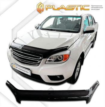 Дефлектор капота CA-Plastic JAC (Джак) T6 (т) (2018-2024) пикап