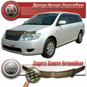 Дефлектор капота CA-Plastiс Chevrolet (Шевролет) Cobalt (Кобальт) (2011-2023) седан дорестайлинг, седан 1-ый рестайлинг, седан 2-ой рестайлинг