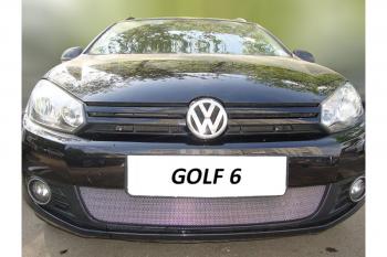 Защита радиатора Стрелка11 Стандарт Volkswagen (Волксваген) Golf (Гольф)  6 (2008-2014) 6 хэтчбэк 5 дв.