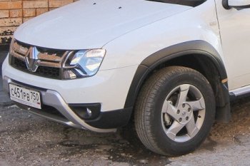 7 649 р. Накладки на колесные арки Артформ Renault Duster HS рестайлинг (2015-2021)  с доставкой в г. Нижний Новгород. Увеличить фотографию 2