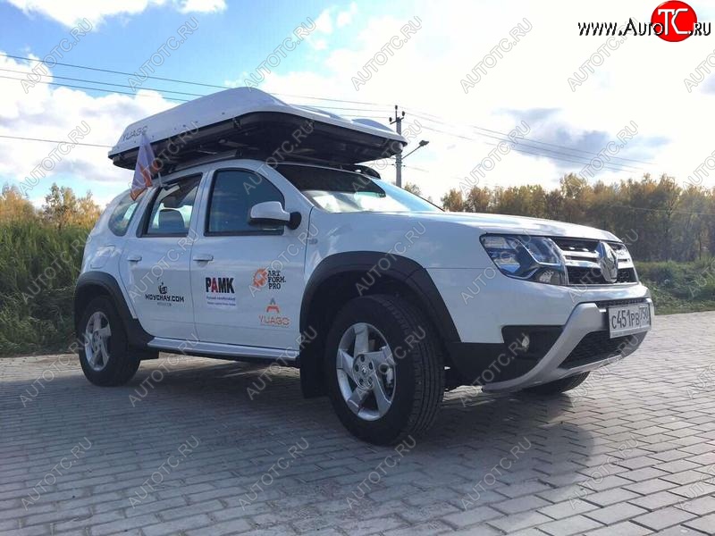 7 649 р. Накладки на колесные арки Артформ Renault Duster HS рестайлинг (2015-2021)  с доставкой в г. Нижний Новгород