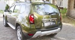 1 599 р. Защитная накладка на задний бампер RA v4  Renault Duster  HS (2015-2021) рестайлинг  с доставкой в г. Нижний Новгород. Увеличить фотографию 3