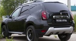 2 259 р. Защитная накладка на задний бампер RA  Renault Duster  HS (2010-2021) дорестайлинг, рестайлинг  с доставкой в г. Нижний Новгород. Увеличить фотографию 3