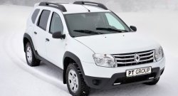 Комплект накладок на колёсные арки Petroil Tuning Renault Duster HS дорестайлинг (2010-2015)  (Текстурная поверхность)