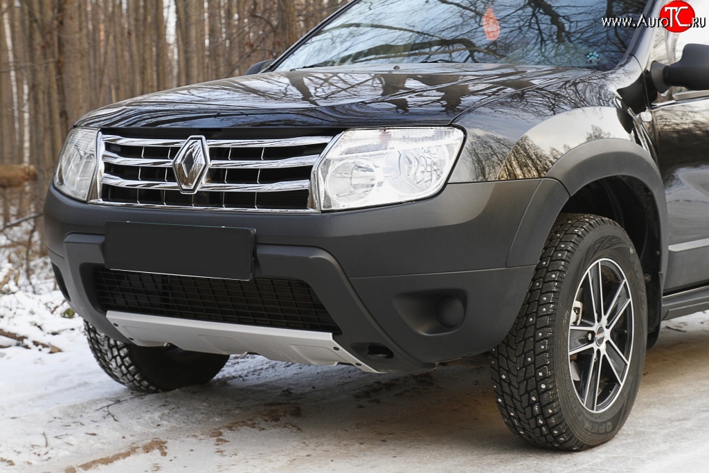 12 949 р. Расширители колесных арок с молдингами RA (комплект) Renault Duster HS дорестайлинг (2010-2015) (Поверхность шагрень)  с доставкой в г. Нижний Новгород