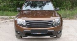 5 249 р. Решётка радиатора RA Renault Duster HS дорестайлинг (2010-2015) (Неокрашенная)  с доставкой в г. Нижний Новгород. Увеличить фотографию 3