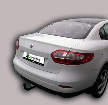 Фаркоп Лидер Плюс (съемный шар тип A) Renault Fluence рестайлинг (2012-2016)