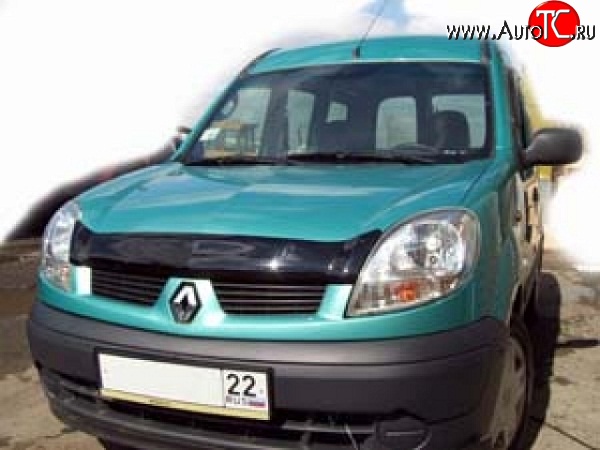 2 699 р. Дефлектор капота NovLine Renault Kangoo KC рестайлинг (2003-2007)  с доставкой в г. Нижний Новгород