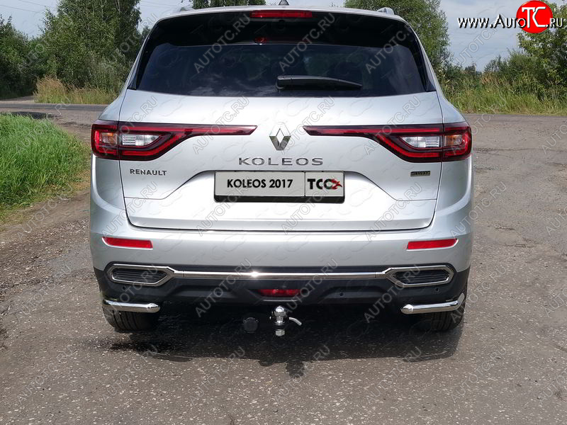 10 549 р. Фаркоп (тягово-сцепное устройство) TCC  Renault Koleos  2 (2016-2024) (Оцинкованный, шар E)  с доставкой в г. Нижний Новгород